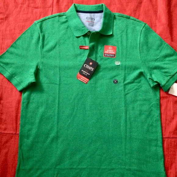 CHAPS The Everyday Polo, XL, Green, BNWT - Picture 2 of 4